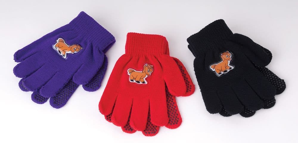 Harlequin Childrens Pony Design Magic Gloves