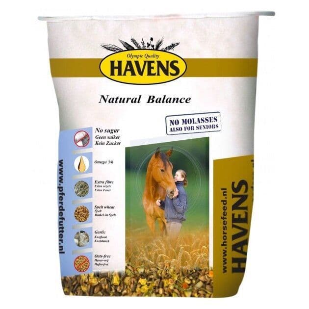 Havens Natural Balance Muesli Horse Feed 175kg horse and hoof