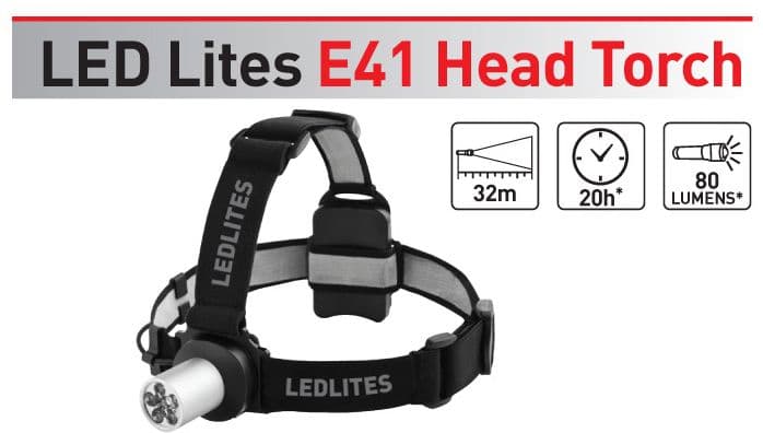 Head Torch - E41 Led Lites
