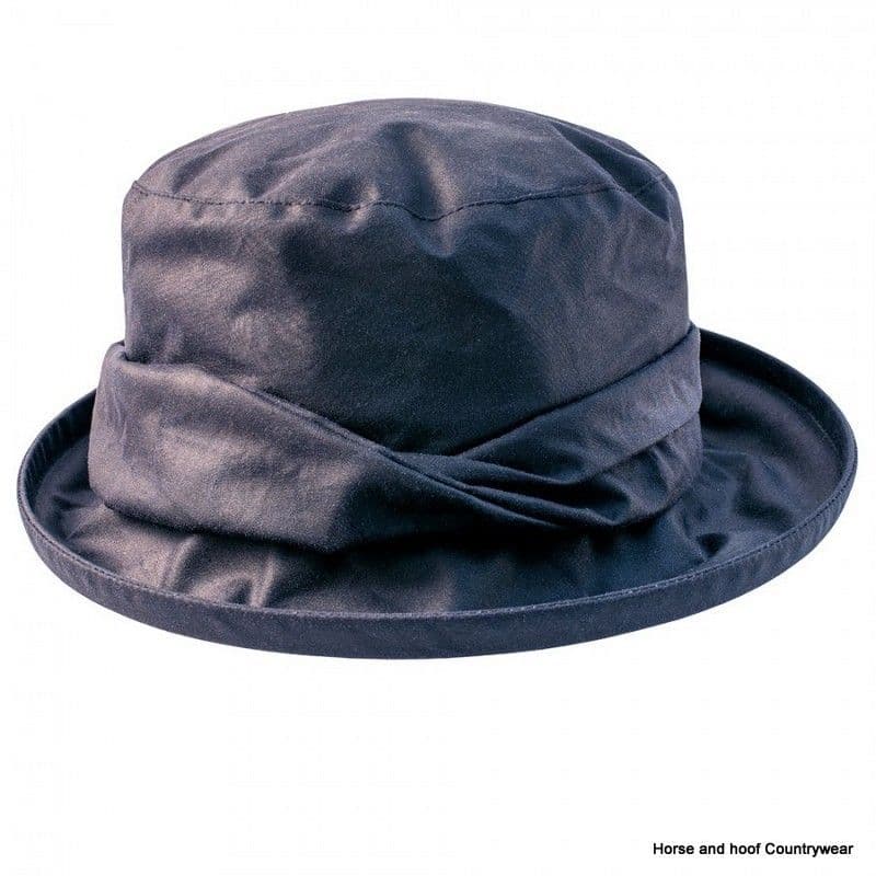 Heather Hats Ruby Ladies Wax Twist Hat - Navy