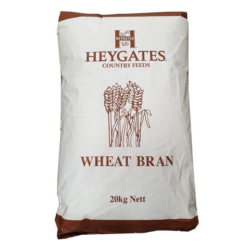 Heygates Wheat Bran Horse Feed 20kg horse and hoof
