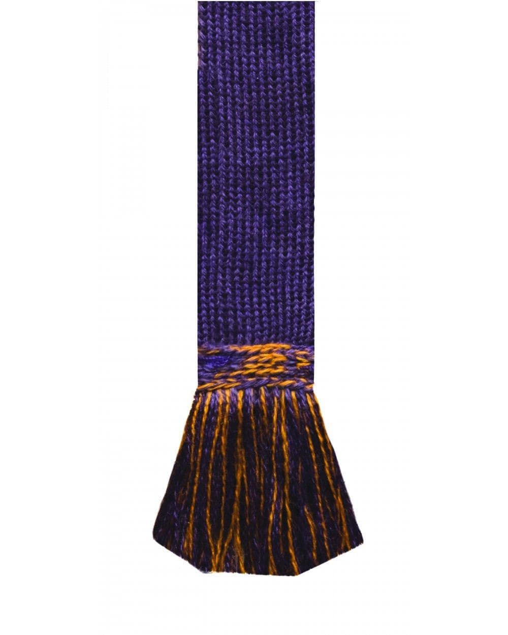 House Of Cheviot Classic Garter Ties - Thistle and Ochre