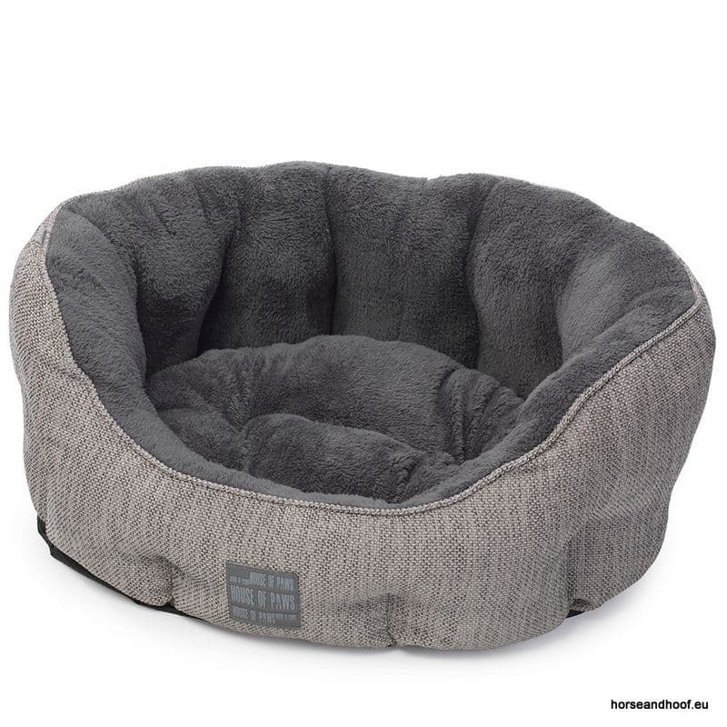 House of Paws Hessian Dog Bed horse and hoof