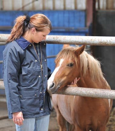 Hunter Outdoor Horseman Jacket - Navy Blue