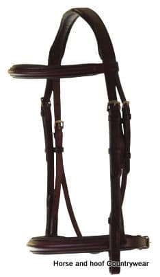 padded bridle headpiece