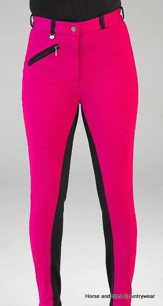 Jodhpurs Enfant Hoof It – Taille 26R – Violet – Occasion (léger Boulochage)