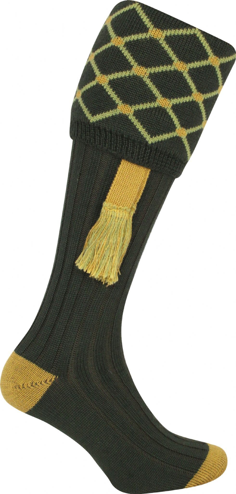 Jack Pyke Diamond Shooting Socks - Green