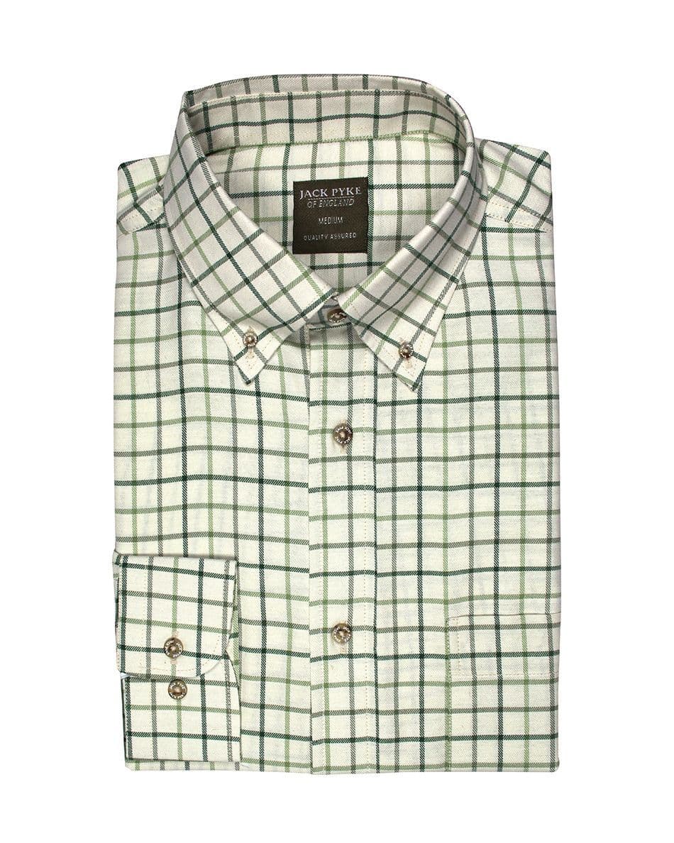 Jack Pyke Junior Countryman Shirt - Green