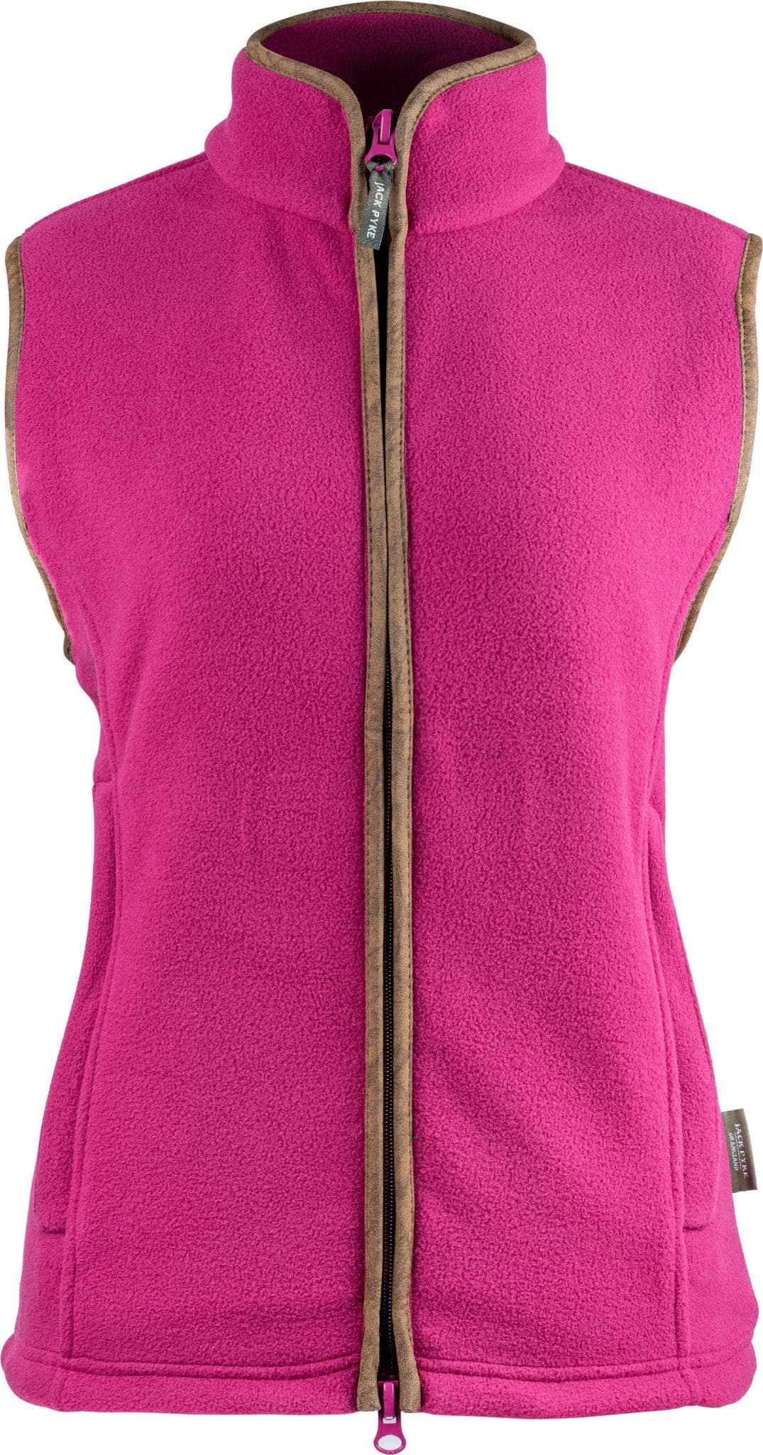 Jack Pyke Ladies Countryman Fleece Gilet - Roselle