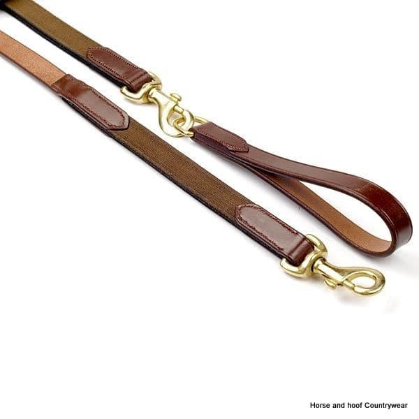John Whitaker English Leather Draw Reins