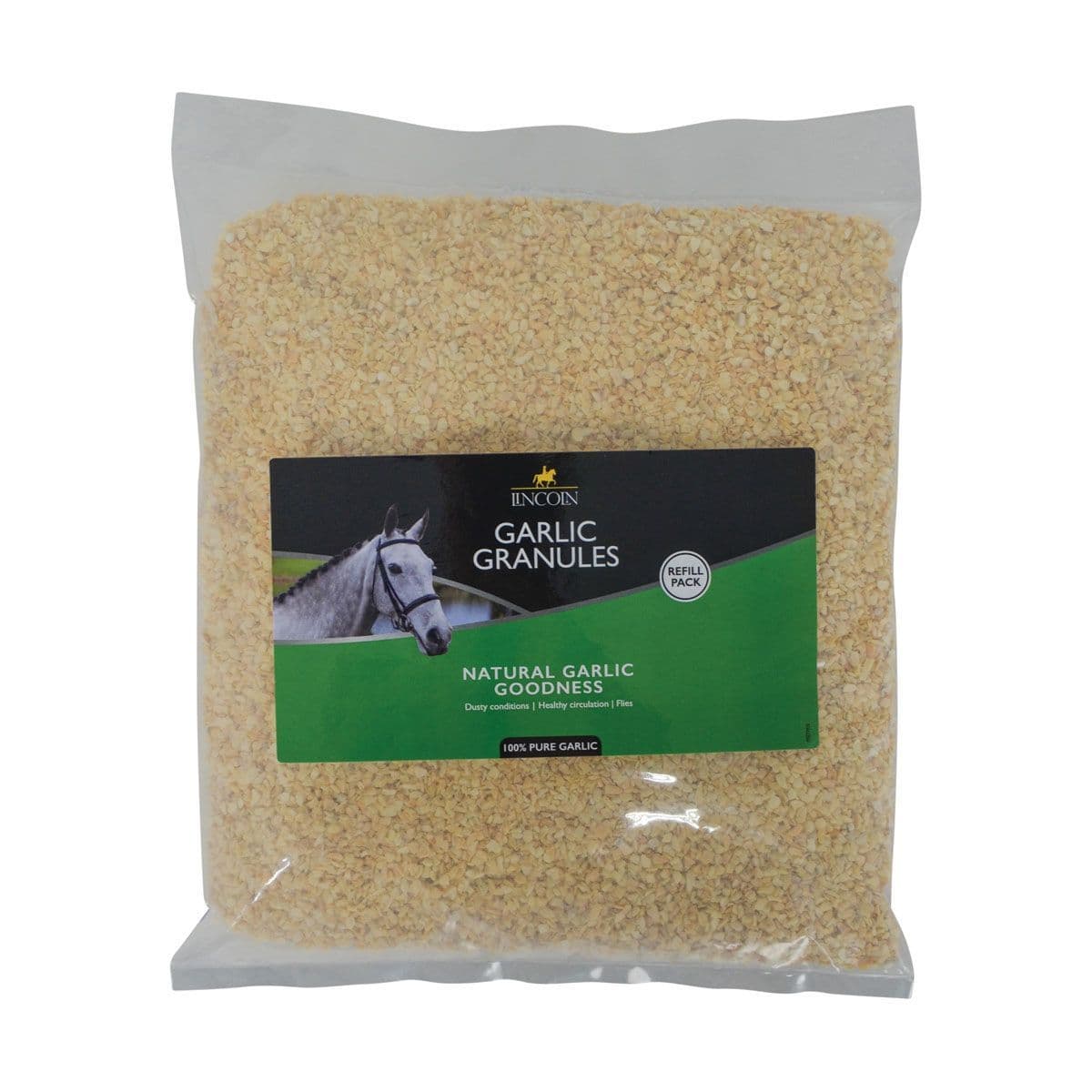 Lincoln Garlic Granules Refill Pack horse and hoof