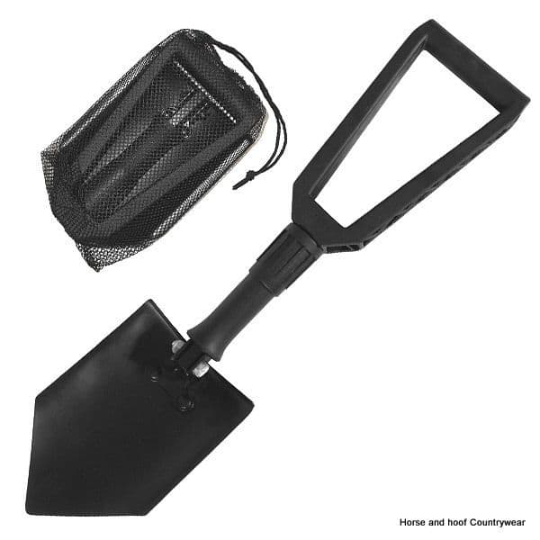 Lightweight Folding Shovel horse and hoof