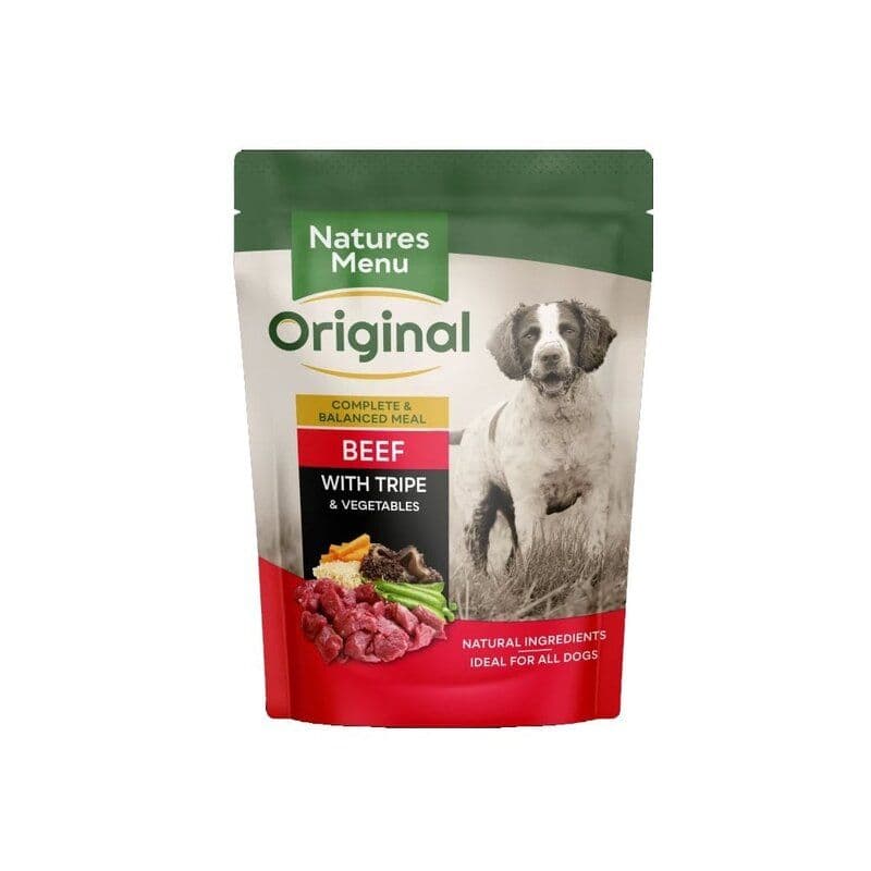 Natures Menu Dog Food Beef & Tripe 8 x 300g