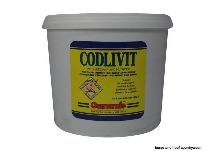 Osmonds Codlivit with Copper horse and hoof