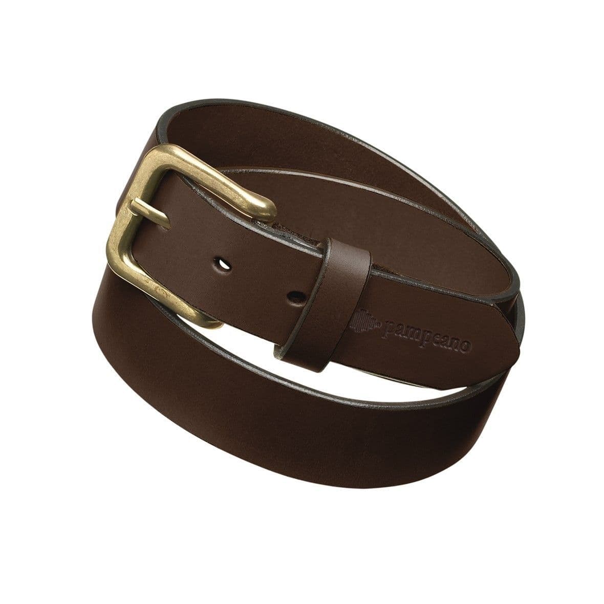 Pampeano Polo Belt, Classic Pure Brown Leather Belt - Papa