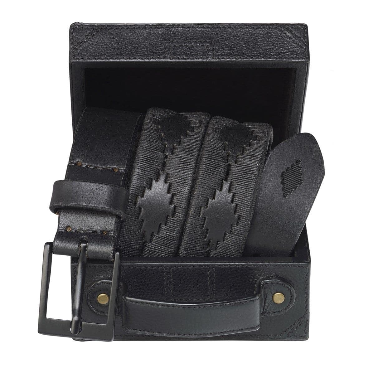 Pampeano Polo Belt, Luxury Hand Stitched Polo Belt - Black Label Edition