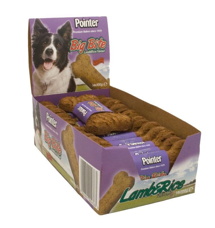 Pointer Big Bites Chicken Biscuits Dog Treats 14's