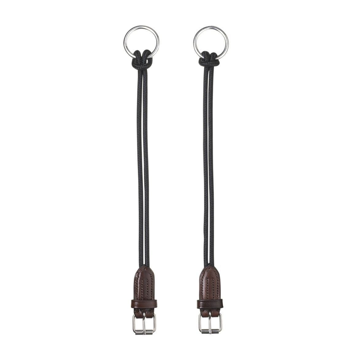 Polo Cheekpieces - Leather and Rope