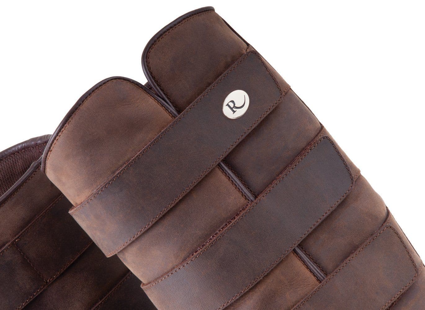 Rhinegold Elite Reisestiefel 4er Set - Volle Länge Stiefel Mit Klettverschluss & Fleecefutter