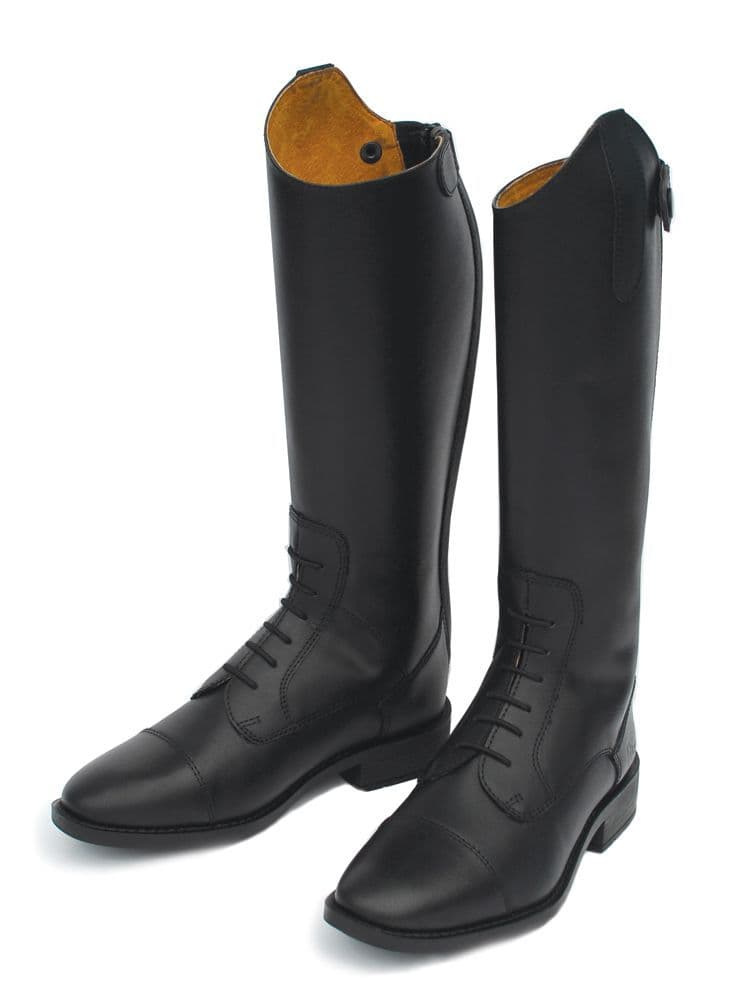 Rhinegold Young Rider Berlin Long Leather Riding Boot