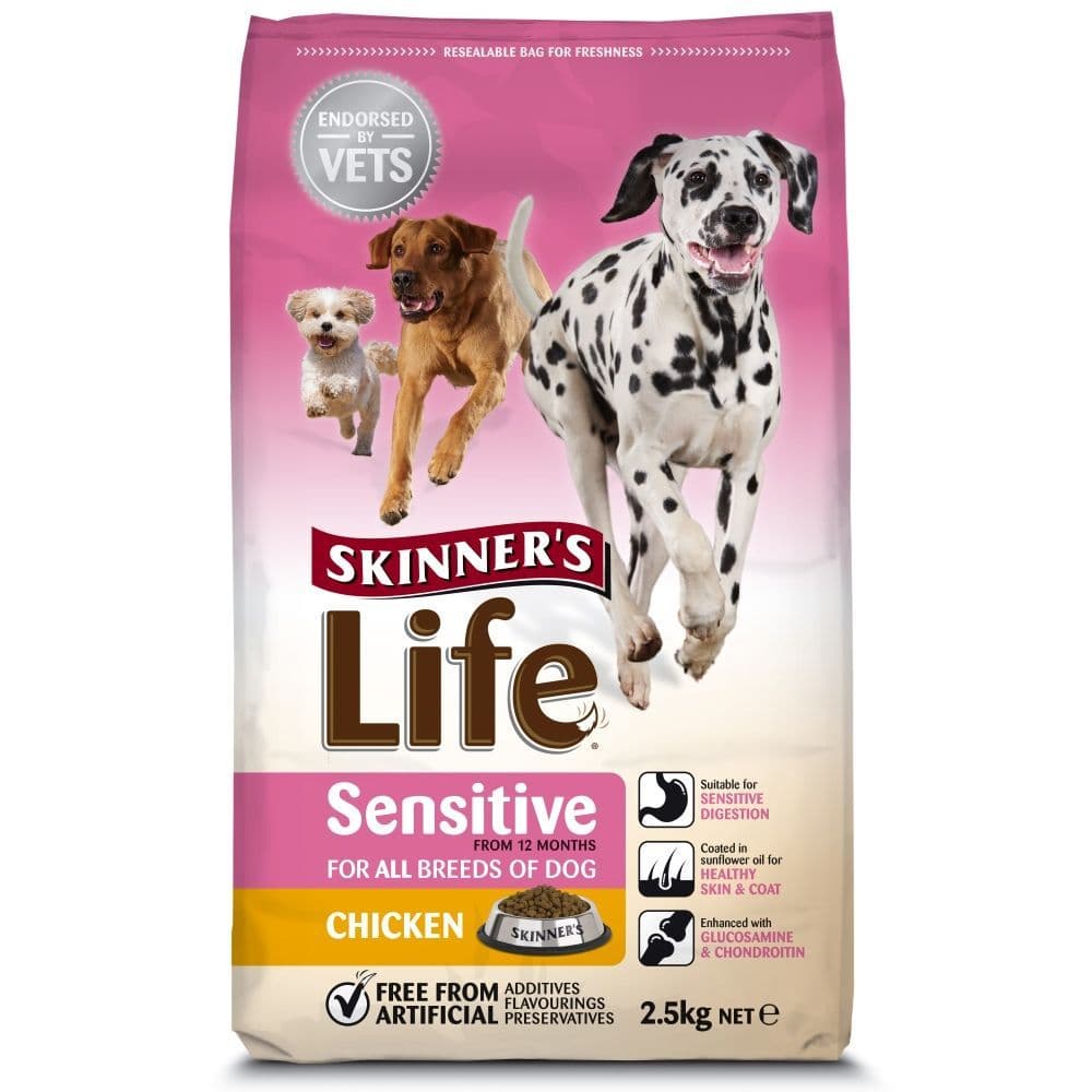Skinners Life Chicken Sensitive Dog Food 25kg horse and hoof