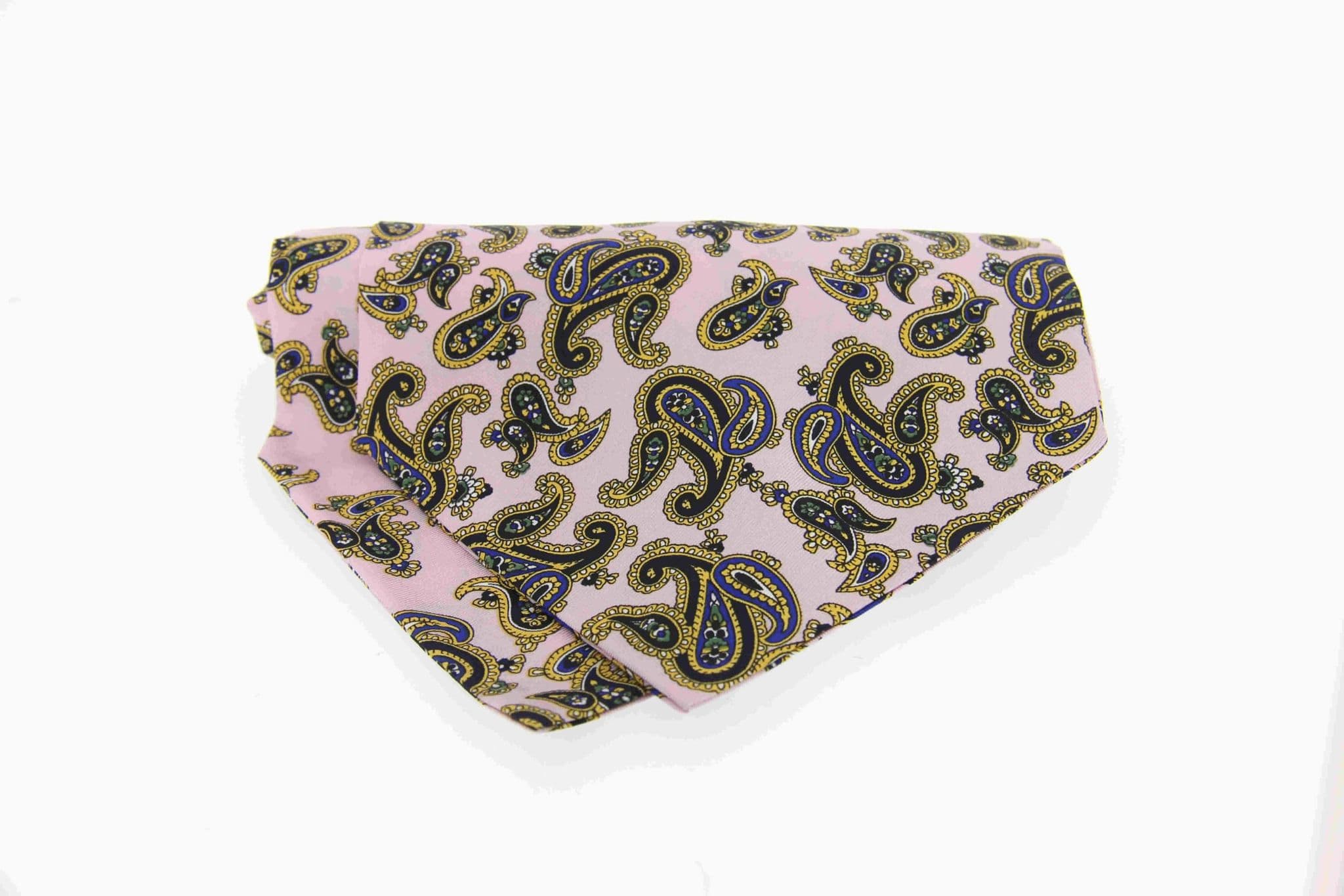 Soprano Paisley Pink Silk Country Cravat