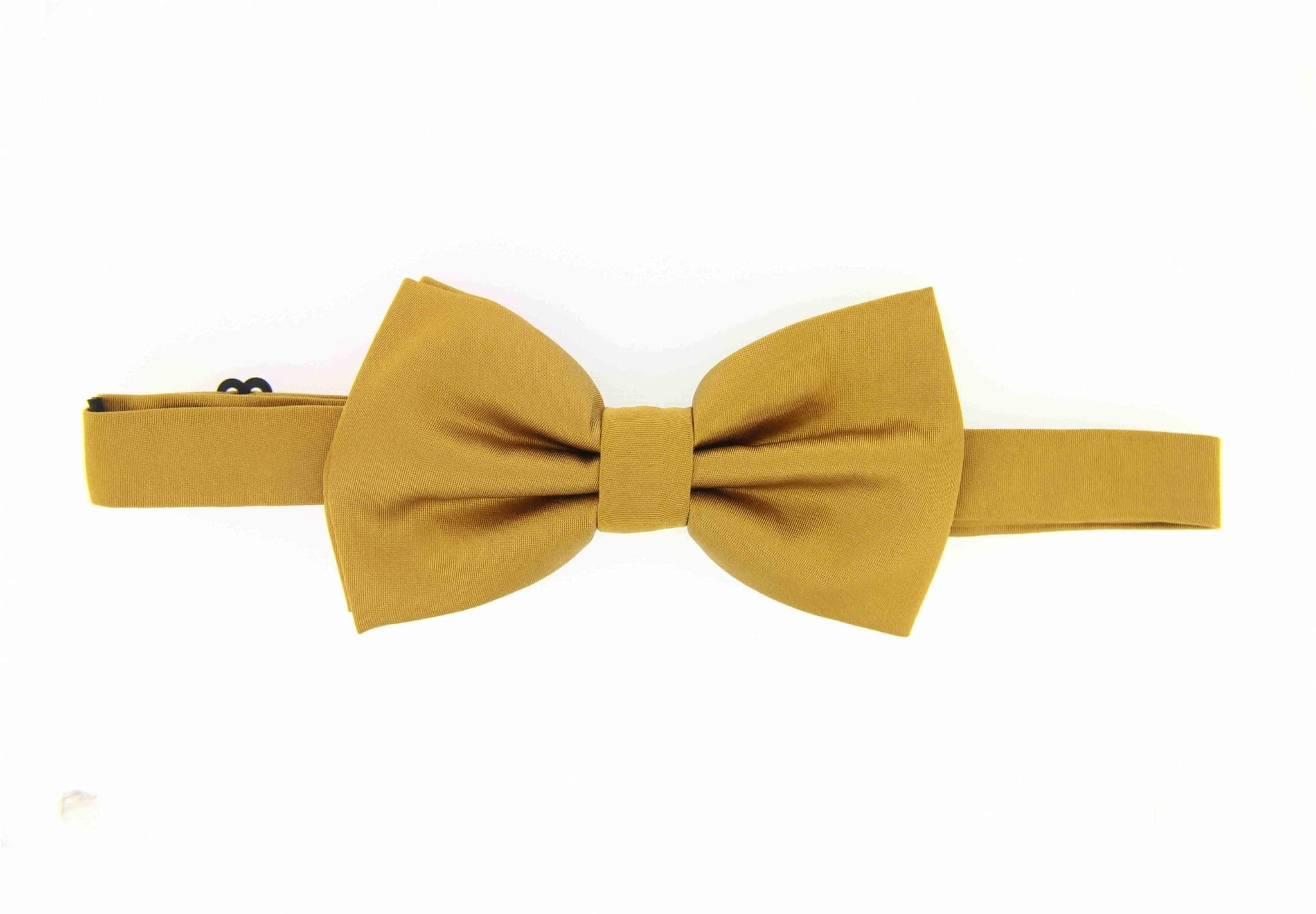 Soprano Satin Pre-Tied Gold Country Silk Bow Tie