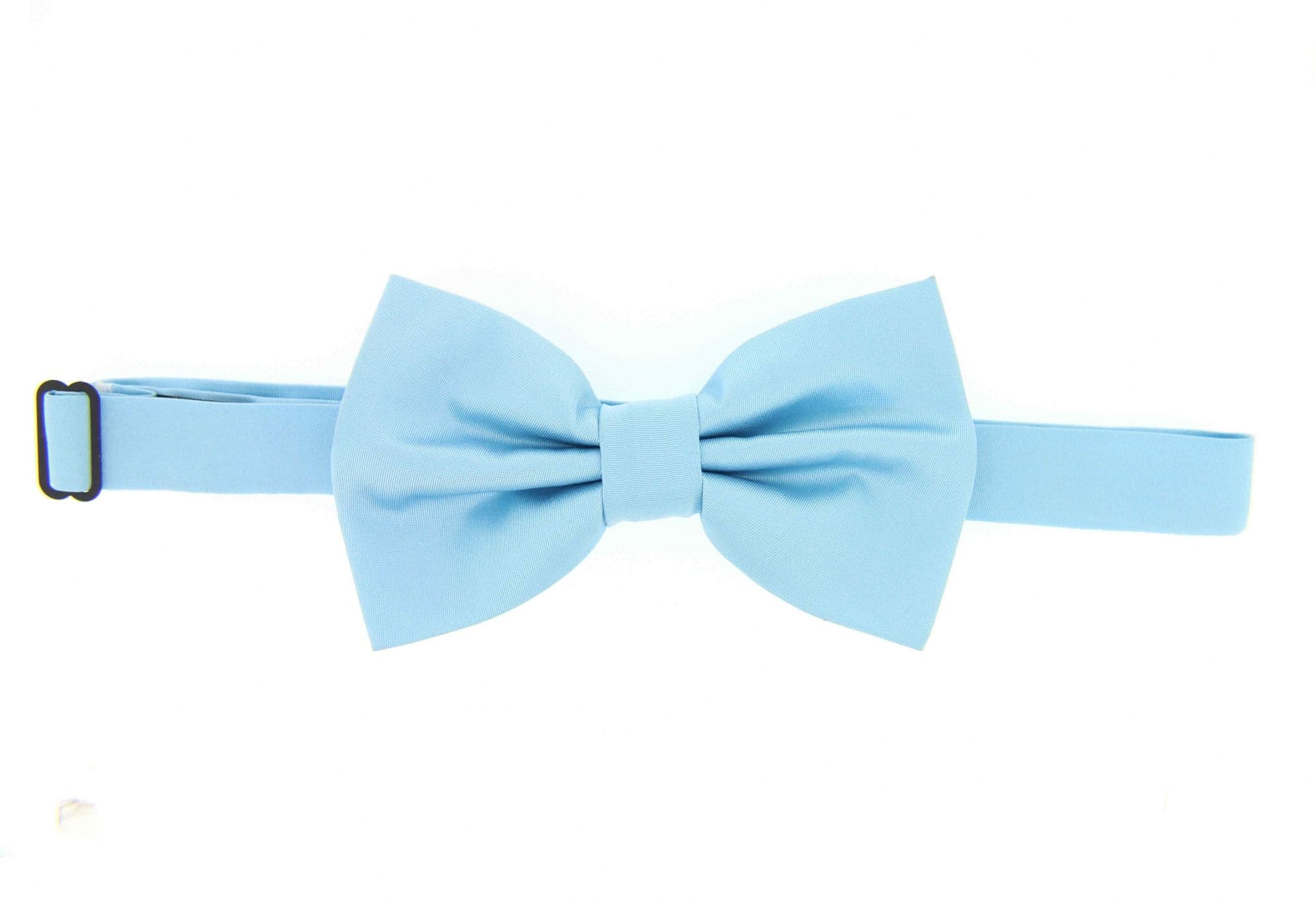 Soprano Satin Pre-Tied Sky Blue Country Silk Bow Tie