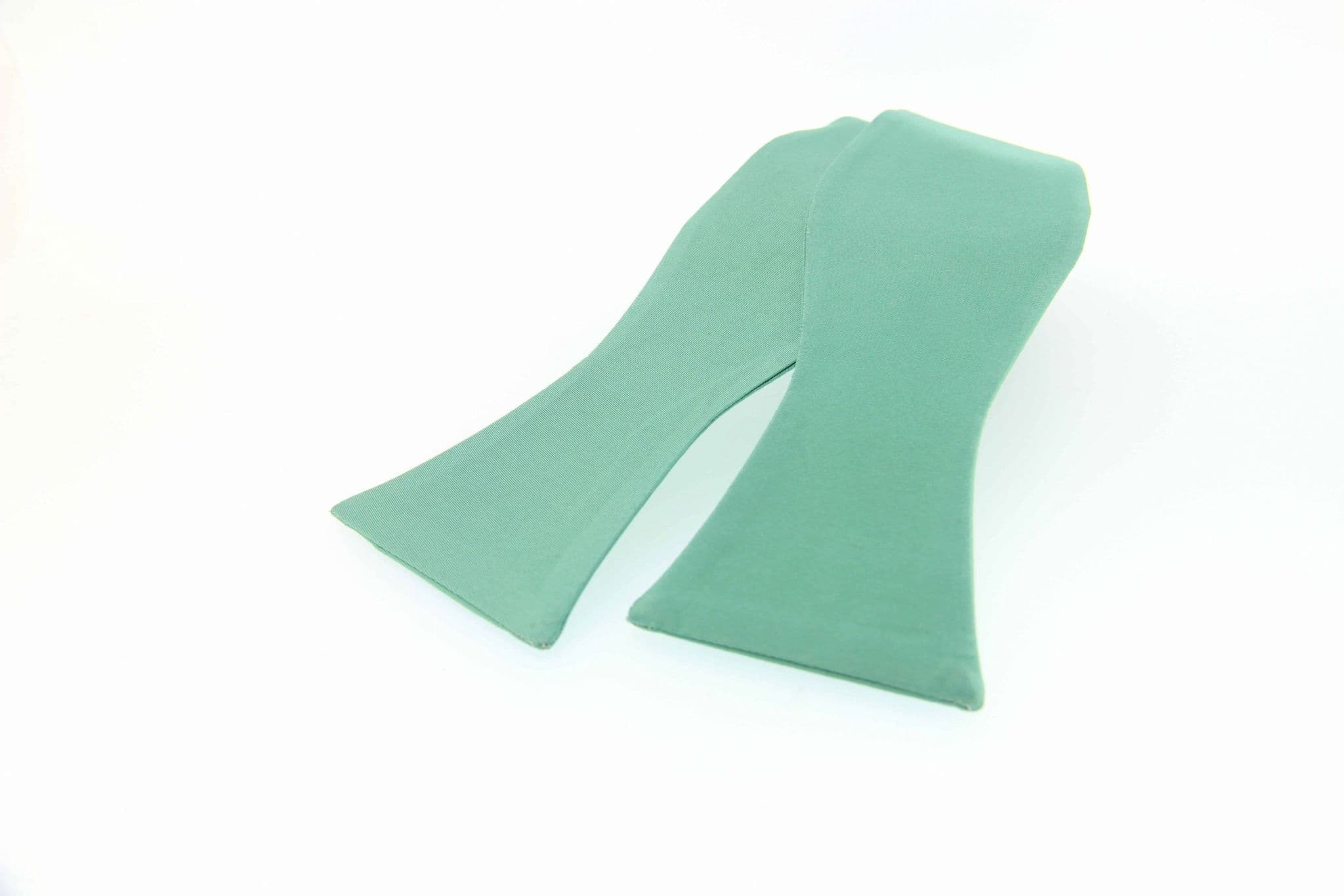 Soprano Satin Self-Tie Mint Country Silk Bow Tie