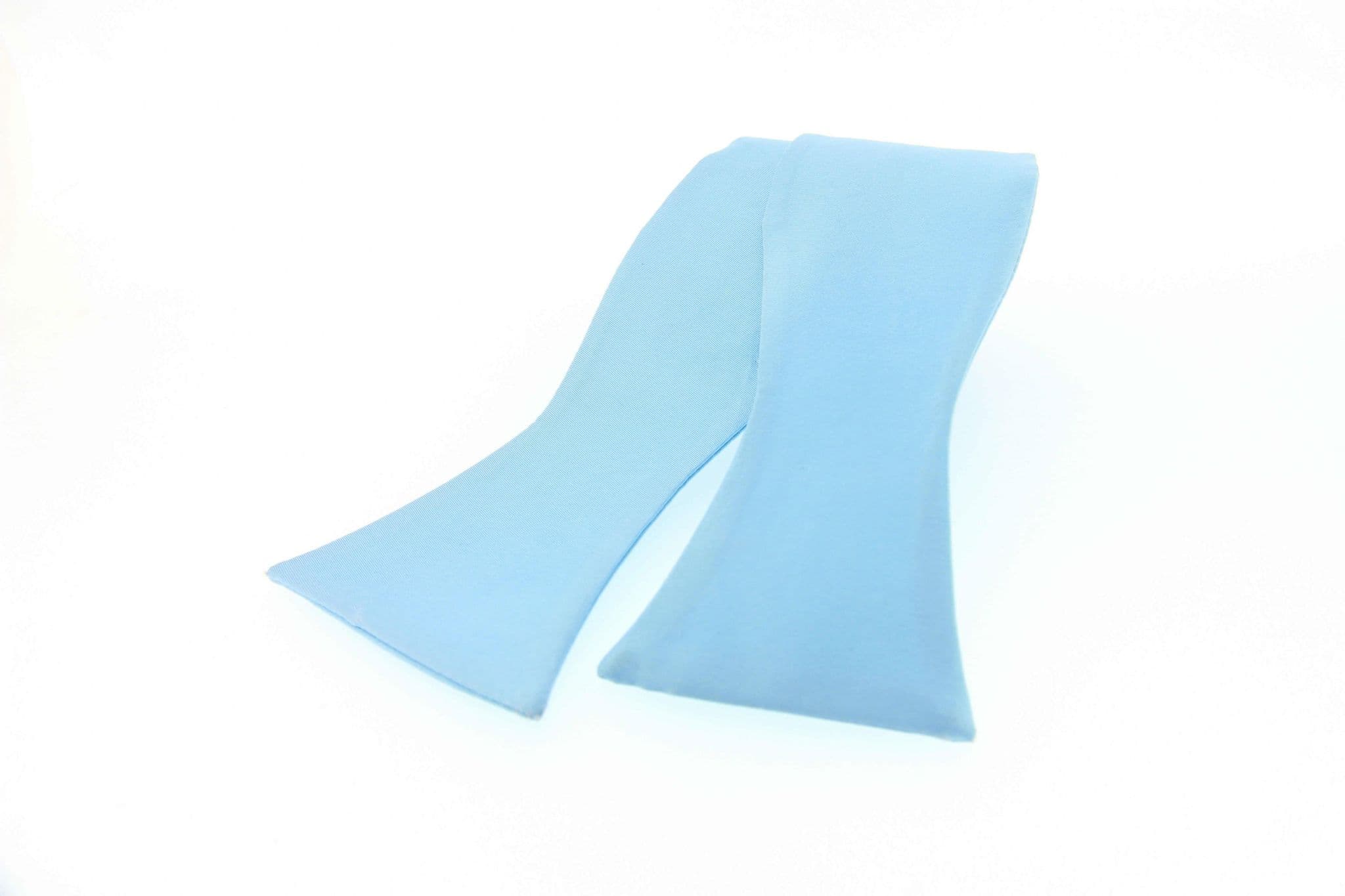 Soprano Satin Self-Tie Sky Blue Country Silk Bow Tie