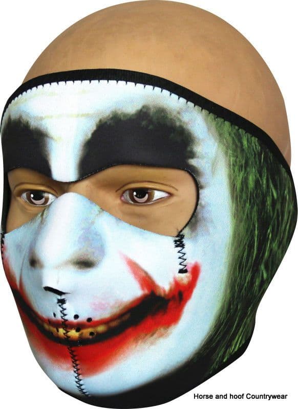 Viper Neoprene Full Face - Joker - horse hoof and Mask