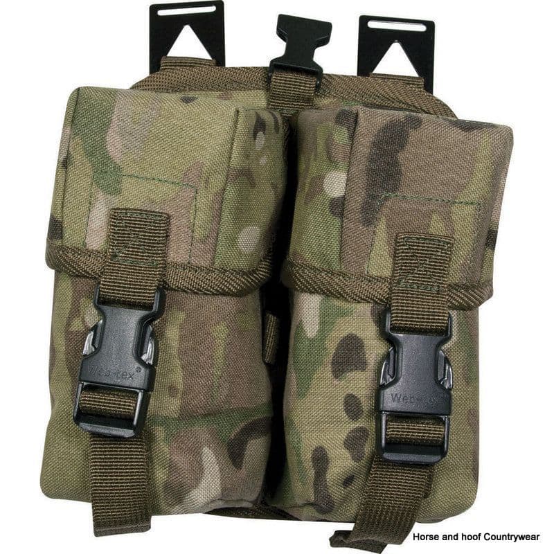 Web-tex Double Ammo Pouch - Multicam