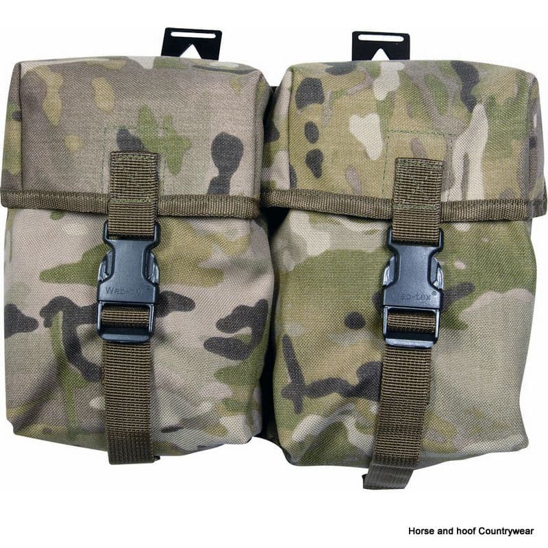 Web-tex Double Utility Pouch - Multicam