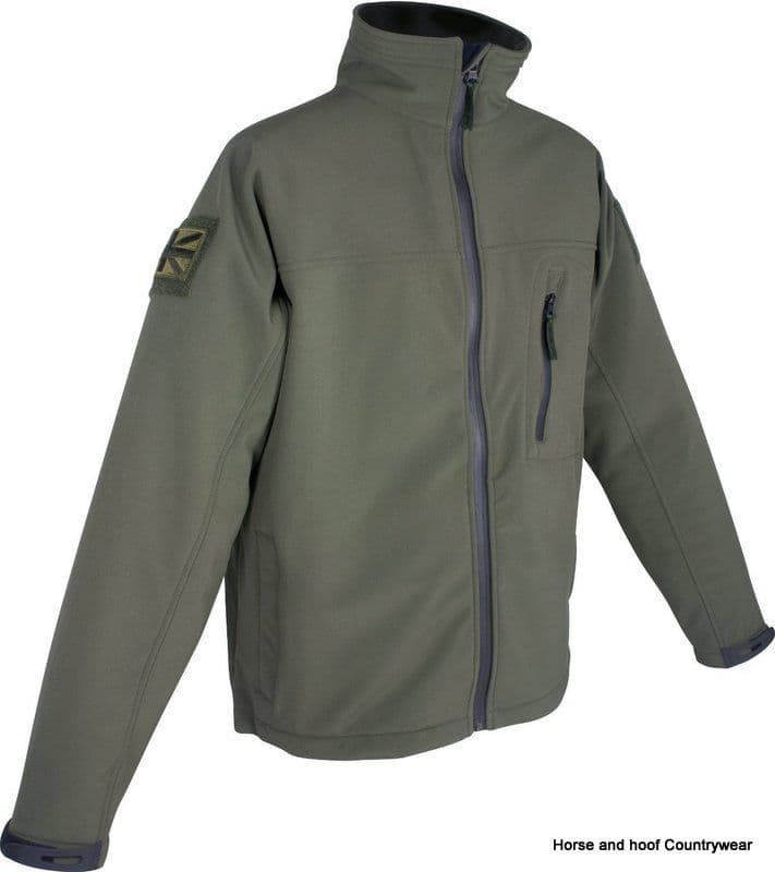 Web-tex Tactical Soft Shell Jacket - Olive Green