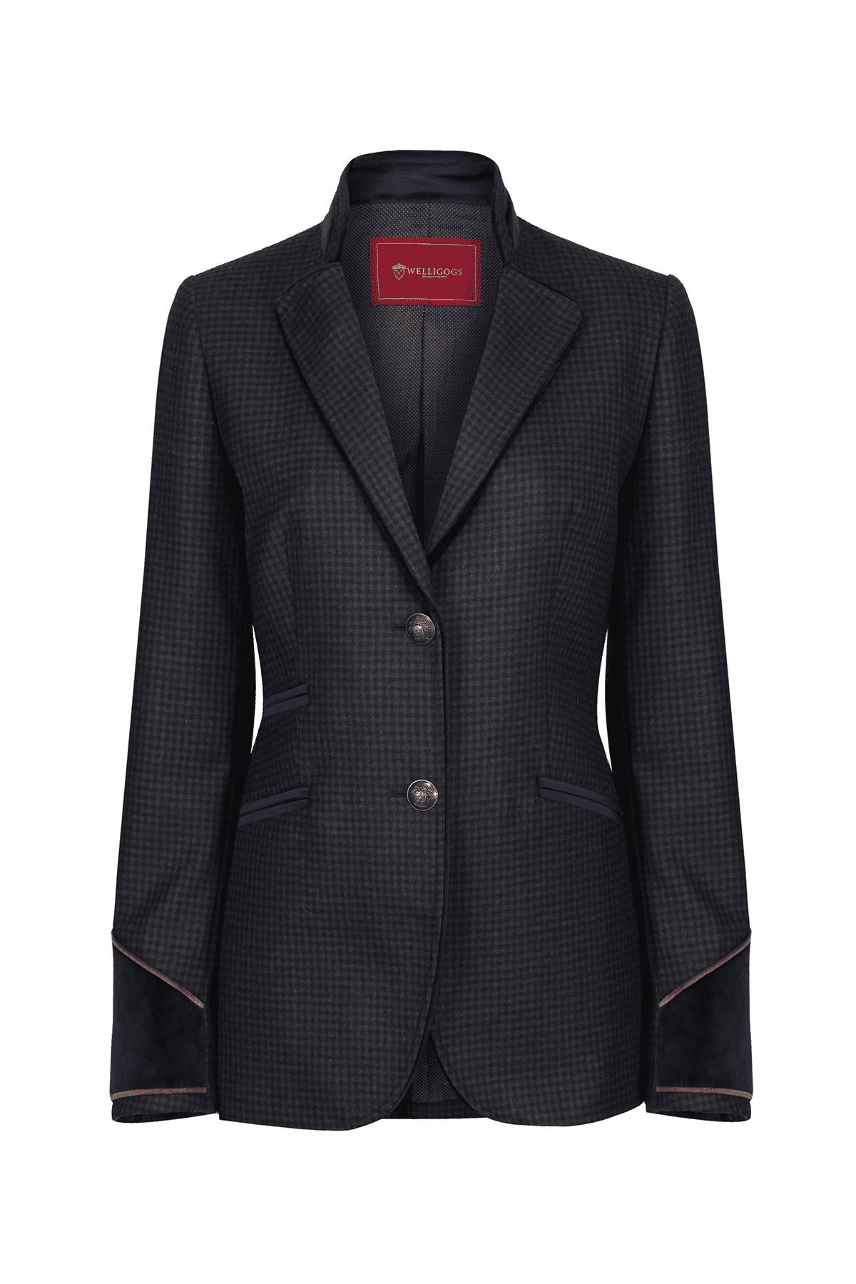 Welligogs Ascot Chelsea Wool Tweed Jacket - Navy