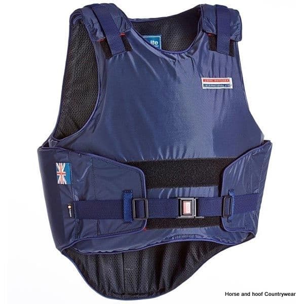 Whitaker XtraLite Body Protector Adults Navy horse and hoof