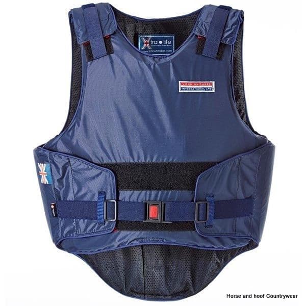 Whitaker XtraLite Body Protector Adults Navy horse and hoof