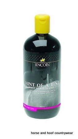 Lincoln Hint of a Tint White Horse Shampoo