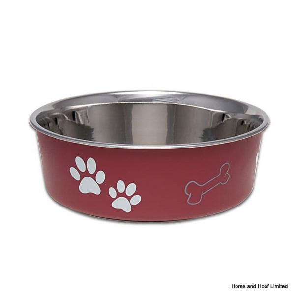 Loving Pets Classic Merlot Bella Dog Bowl