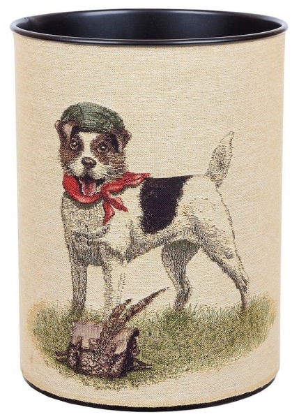 Master Jack Russell - Fine Woven Tapestry Waste Bin