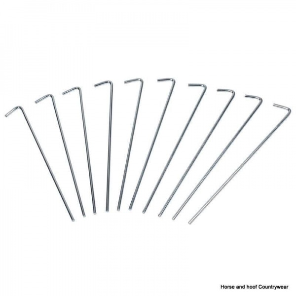Mil-com 9'' Wire Pegs (box of 100)