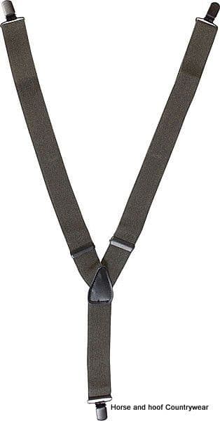 Mil-com Clip-on Braces - Black