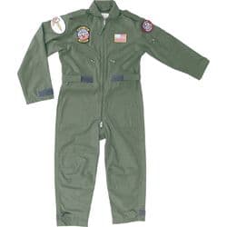 Mil-Com Kids Flying Suit-Olive Green