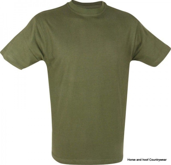 Mil-com Kids T-Shirt - Olive Green
