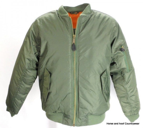 Mil-com MA1 Flight Jacket - Green
