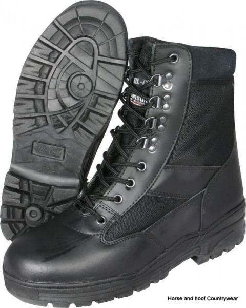 Mil-com Patrol Boots - Black