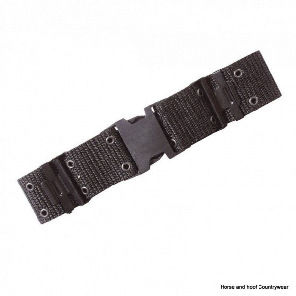 Mil-com Quick Release Nylon Pistol Belt - Black