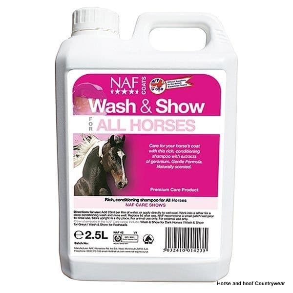 NAF Wash & Show for All Horses
