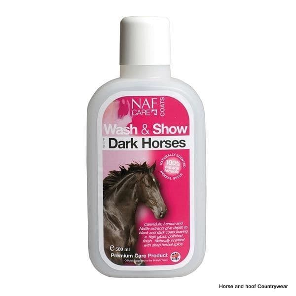 NAF Wash & Show for Dark Horses