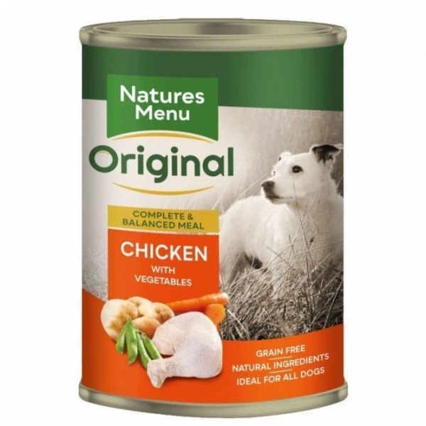 Natures Menu dog food tins horse and hoof